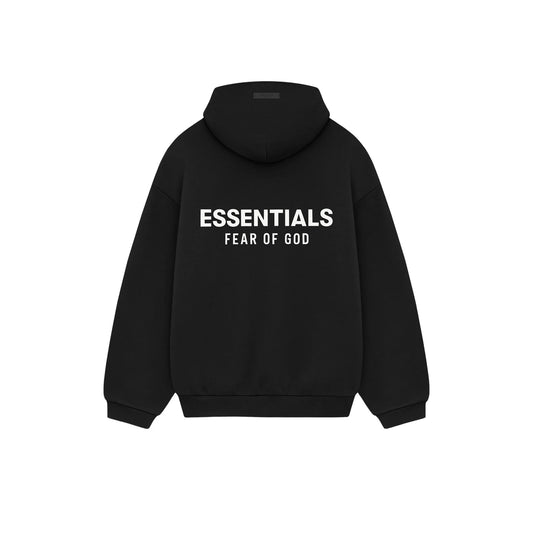 Fear of God Essentials FW24 Fleece Hoodie - Black
