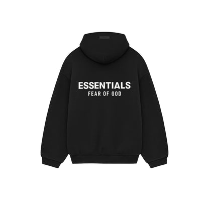 Fear of God Essentials FW24 Fleece Hoodie - Black